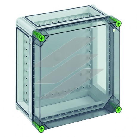 Корпус порожній GTi 2-t (320х320х179мм), полікарбонат, IP65, прозора кришка, Spelsberg